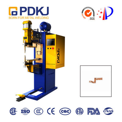 1KHz MFDC Spot Welding Machine 6000N Resistance Seam Welder 60mm Electrode Stroke