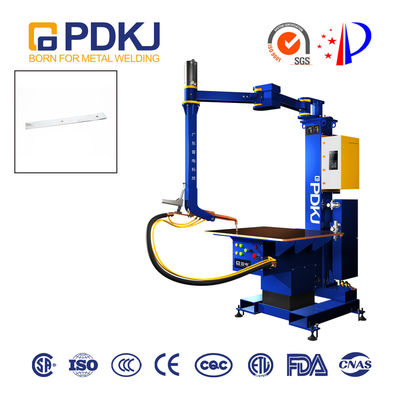 ISO9001 Table Spot Welding Machine Seamless with Horizontal Welding Gun