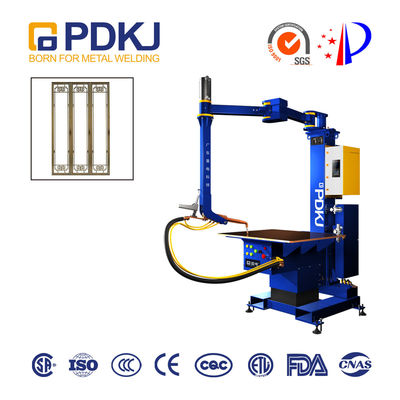 2mm Metal Doorframe Table Spot Welding Machine 380V Seamless Resistance