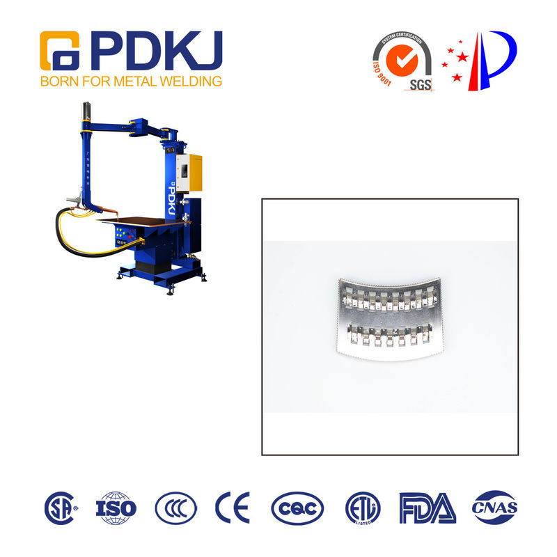 1KHZ Projection Nut Table Spot Welding Machine 390mm Torch Length