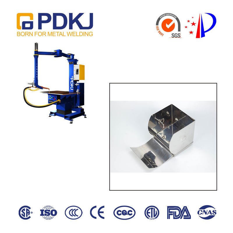 Platform Type Intermediate-Frequency Inverter Seamless Spot Welding Machine For Stainless Steel Box Welding