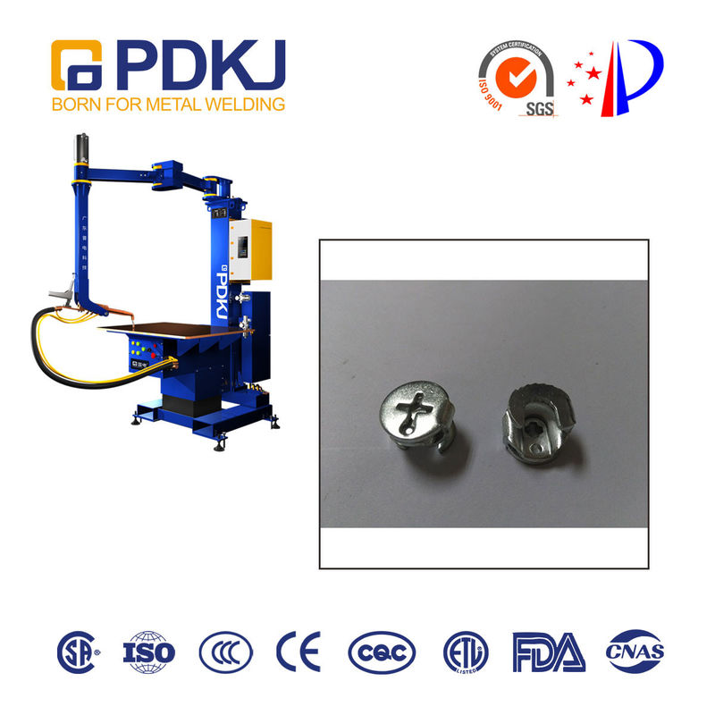 PDKJ 1000HZ Seamless Table Spot Welding Machine OEM For Hardware
