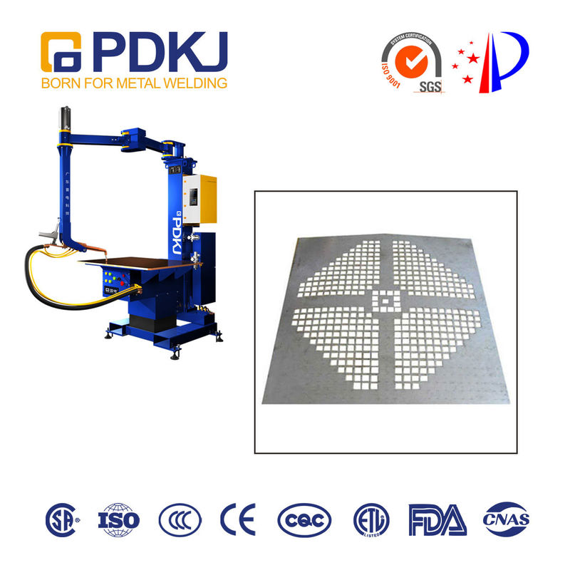 CNC Table Spot Welder 0.6Mpa Air Pressure 1mm Galvanized Sheet